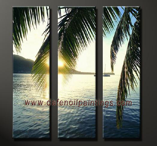 Dafen Oil Painting on canvas seascape painting -set640